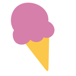 Size: 900x900 | Tagged: safe, artist:durpy, sweetcream scoops, g4, blind bag, cutie mark, cutie mark only, food, ice cream, no pony, simple background, toy, transparent background, vector