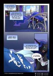 Size: 1280x1830 | Tagged: safe, artist:cosmalumi, nightmare moon, princess luna, tumblr:ask queen moon, g4, alternate universe, female