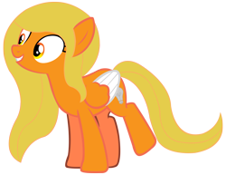 Size: 10388x8000 | Tagged: safe, artist:laszlvfx, artist:pegasski, edit, vector edit, oc, oc only, pegasus, pony, g4, absurd resolution, colored wings, cute, female, grin, mare, multicolored wings, ocbetes, pegasus oc, simple background, smiling, solo, transparent background, vector, wings