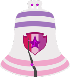 Size: 585x650 | Tagged: safe, sweetie belle, g4, bell, liberty bell, logo, no pony, philadelphia, ponybooru, pun, sweetie bell, visual pun