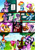 Size: 752x1063 | Tagged: safe, artist:liaaqila, apple bloom, rainbow dash, scootaloo, sweetie belle, twilight sparkle, alicorn, earth pony, pegasus, pony, unicorn, g4, 3d, bandage, bandaged head, bandaged wing, big red button, borderlands, borderlands the pre-sequel, butt, cartoon violence, catapult, chalkboard, clothes, comic, cute, cutealoo, cutie mark crusaders, glasses, heartbeat, lab coat, plot, press the button, rapeface, reinterpretation, scared, slapstick, starry eyes, this will end in death, this will end in tears, this will end in tears and/or death, this will end in tears and/or death and/or covered in tree sap, traditional art, twilight sparkle (alicorn), waving, wingding eyes, wings