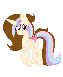 Size: 1280x1556 | Tagged: safe, artist:ladylullabystar, oc, oc only, oc:lita sparkle, alicorn, pony, female, mare, simple background, solo, transparent background, two toned wings, wings