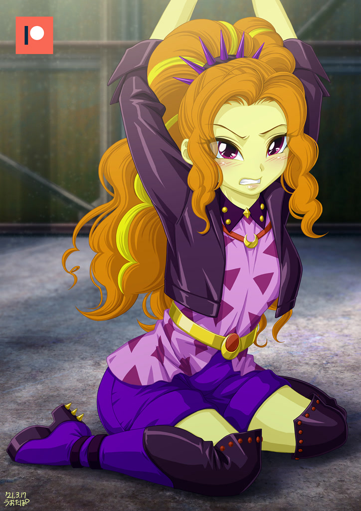 2573310 Safe Artist Uotapo Adagio Dazzle Equestria Girls G4 My