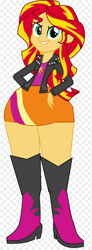 Size: 3072x8360 | Tagged: safe, artist:ryan1942, edit, sunset shimmer, equestria girls, g4, my little pony equestria girls, 1000 hours in ms paint, bottom heavy, checkered background, disproportional anatomy, hand on hip, thick, thighs, thunder thighs
