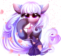 Size: 3606x3291 | Tagged: safe, artist:krissstudios, oc, oc only, pony, crying, female, high res, letter, mare, solo