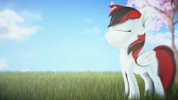 Size: 3840x2160 | Tagged: safe, artist:marshmallow-pone, oc, oc only, oc:vani, alicorn, pony, 3d, alicorn oc, high res, horn, solo, source filmmaker, wings