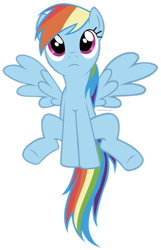 Size: 900x1398 | Tagged: safe, artist:elderkain, rainbow dash, pony, a dog and pony show, g4, cute, dashabetes, floating, looking up, simple background, solo, spread wings, transparent background, vector, wings