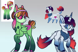 Size: 2388x1607 | Tagged: safe, artist:caramelbolt24, oc, oc only, pegasus, pony, abstract background, chest fluff, colored hooves, ear fluff, grin, leonine tail, pegasus oc, raised hoof, signature, smiling, two toned wings, wings