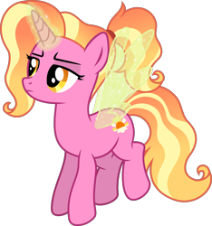 Size: 4010x4290 | Tagged: safe, artist:kojibiose, luster dawn, pony, unicorn, g4, absurd resolution, artificial wings, augmented, female, magic, magic wings, mare, simple background, solo, transparent background, wings