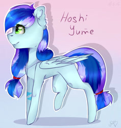 Size: 1025x1079 | Tagged: safe, artist:r-r-rosie, pegasus, pony, smiling, solo, spread wings, wings