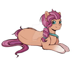 Size: 1600x1280 | Tagged: safe, artist:dinosaphira99, sunny starscout, earth pony, pony, g5, deviantart watermark, female, mare, obtrusive watermark, simple background, solo, transparent background, watermark
