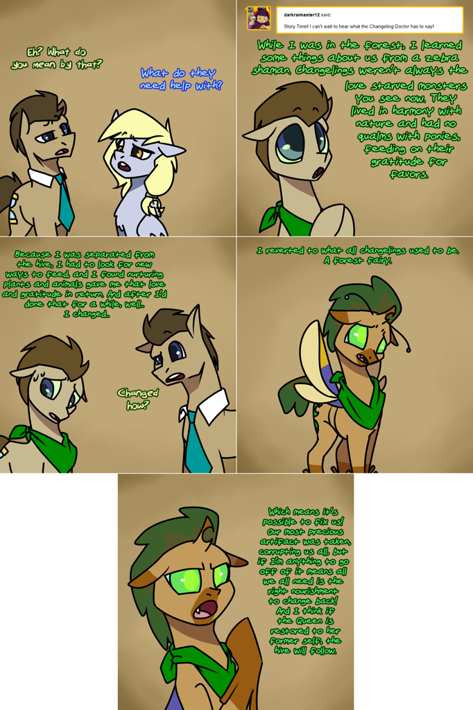 Safe Artist Lightgraphicsdraws Derpy Hooves Doctor Whooves Time Turner Oc Oc