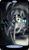 Size: 1500x2591 | Tagged: safe, artist:sixes&sevens, part of a set, oc, oc only, oc:prince mentiad, alicorn, pony, cave, glowing eyes, lantern, major arcana, male, rock, snow, solo, stalactite, stalagmite, storm, tarot card, the hermit