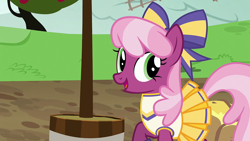 Size: 1920x1080 | Tagged: safe, screencap, cheerilee, earth pony, pony, g4, the cart before the ponies, cheerileeder, cheerleader, female, mare, solo