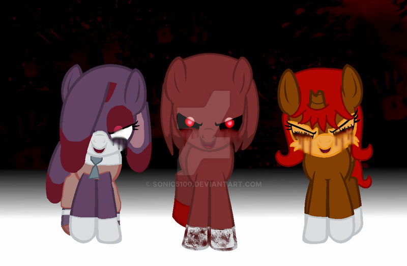 2378370 - safe, artist:sonic5100, derpibooru import, oc, oc:sonica,  ponified, alicorn, earth pony, pony, .exe, amy rose, amy.exe, blood,  crying, demon wings, evil, image, jpeg, looking at you, red dress, red  eyes, smiling