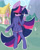 Size: 1630x2030 | Tagged: safe, artist:ladylullabystar, twilight sparkle, semi-anthro, g4, adorasexy, arm hooves, closed mouth, clothes, cute, ear fluff, eyes closed, female, horn, impossibly large mane, impossibly large tail, sexy, socks, solo, sweater, thigh highs, zettai ryouiki