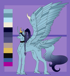 Size: 3100x3381 | Tagged: safe, artist:amcirken, oc, oc only, oc:amelio, alicorn, pony, butt wings, female, high res, mare, reference sheet, solo, tail feathers, wings