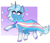 Size: 640x545 | Tagged: safe, artist:emera33, trixie, pony, unicorn, g4, alternate hairstyle, cape, clothes, coat markings, colored hooves, ear piercing, earring, female, gender headcanon, headcanon, jewelry, lgbt headcanon, piercing, pride, pride flag, short hair, socks (coat markings), sparkles, trans female, trans trixie, transgender, transgender pride flag, unshorn fetlocks