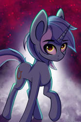 Size: 3200x4800 | Tagged: safe, artist:stravy_vox, lyra heartstrings, pony, unicorn, g4, high res, looking at you, solo