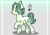 Size: 2388x1668 | Tagged: safe, artist:caramelbolt24, oc, oc only, oc:terrarium, earth pony, pony, abstract background, ear fluff, earth pony oc, magical lesbian spawn, male, offspring, parent:applejack, parent:rarity, parents:rarijack, raised hoof, signature, solo, stallion