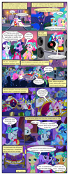 Size: 612x1552 | Tagged: safe, artist:newbiespud, edit, edited screencap, screencap, applejack, bruce mane, caesar, carrot top, coco crusoe, count caesar, dj pon-3, eclair créme, fine line, fluttershy, golden harvest, jangles, lemon hearts, lyra heartstrings, lyrica lilac, masquerade, maxie, merry may, minuette, neon lights, north star, oakey doke, orion, perfect pace, pinkie pie, princess cadance, princess celestia, princess luna, rainbow dash, rarity, red gala, rising star, royal ribbon, sea swirl, seafoam, sealed scroll, shining armor, shooting star (character), spring melody, sprinkle medley, star gazer, star hunter, twilight sparkle, twinkleshine, vinyl scratch, welch, earth pony, pegasus, pony, unicorn, comic:friendship is dragons, a canterlot wedding, g4, apple family member, background pony audience, bowing, chariot, clothes, comic, dress, eyelashes, eyes closed, female, flower, flower in hair, frown, glowing horn, helmet, hoof shoes, horn, jewelry, magic, male, mane six, mare, necklace, open mouth, outdoors, pearl necklace, peytral, raised hoof, royal guard, screencap comic, spread wings, stallion, sunglasses, telekinesis, tiara, unicorn twilight, wall of tags, waving, wings