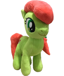 Size: 2079x2448 | Tagged: safe, artist:topsangtheman, peachy sweet, earth pony, pony, g4, apple family member, high res, irl, photo, plushie, simple background, solo, transparent background