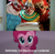 Size: 1000x977 | Tagged: safe, edit, edited screencap, screencap, pinkie pie, g4, my little pony: the movie, caption, clown, clown makeup, clown outfit, female, killer klowns from outer space, mare, meme, movie reference, pizza box, text