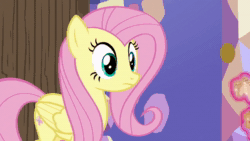 Size: 1280x720 | Tagged: safe, screencap, fluttershy, pegasus, pony, a health of information, g4, animated, eating, eyes closed, female, floppy ears, food, gulp, herbivore, mare, solo, sound, throat bulge, webm
