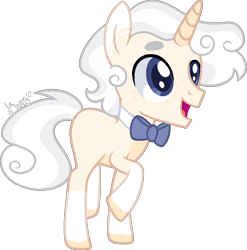 Size: 894x904 | Tagged: safe, artist:kurosawakuro, oc, oc only, pony, unicorn, base used, bowtie, male, simple background, solo, teenager, transparent background