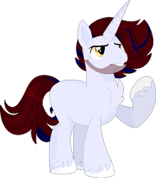 Size: 457x522 | Tagged: safe, artist:tired-horse-studios, oc, oc only, pony, unicorn, male, simple background, solo, stallion, transparent background