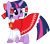 Size: 900x800 | Tagged: safe, artist:suwara, twilight sparkle, pony, unicorn, g4, bow, clothes, cosplay, costume, cute, dress, female, hair bow, hakurei reimu, happy, mare, simple background, skirt, solo, touhou, transparent background, twiabetes