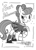 Size: 858x1200 | Tagged: safe, artist:k-nattoh, suri polomare, earth pony, pony, g4, black and white, blushing, clothes, crystal prep academy uniform, cute, female, grayscale, japanese, manga style, mare, monochrome, scarf, school uniform, shore, socks, solo, suribetes