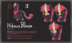 Size: 5000x3000 | Tagged: safe, artist:eqlipse, oc, oc only, oc:hibiscus bloom, kirin, emote, emotes, facial expressions, female, mare, reference sheet