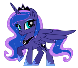 Size: 2500x2194 | Tagged: safe, artist:roze23, princess luna, alicorn, pony, g4, female, high res, mare, simple background, solo, spread wings, transparent background, wings