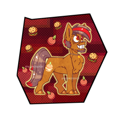 Size: 2536x2457 | Tagged: safe, artist:mrraapeti, oc, oc only, earth pony, pony, high res, male, solo, stallion