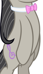 Size: 277x475 | Tagged: safe, artist:vaderpl, edit, vector edit, octavia melody, earth pony, pony, g4, belly, bipedal, bowtie, cropped, female, pictures of bellies, simple background, solo, transparent background, vector
