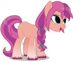 Size: 3696x3152 | Tagged: safe, artist:brushprism, artist:teepew, sunny starscout, earth pony, pony, g5, fanart, female, high res, mare, simple background, transparent background