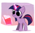 Size: 1202x1137 | Tagged: safe, artist:syrupyyy, twilight sparkle, pony, unicorn, g4, blank flank, book, cute, female, filly, filly twilight sparkle, glowing horn, horn, levitation, magic, reading, solo, syrupyyy is trying to murder us, telekinesis, that pony sure does love books, twiabetes, unicorn twilight, younger