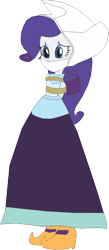 Size: 422x965 | Tagged: safe, artist:caido58, rarity, equestria girls, g4, arm behind back, bondage, bound and gagged, cloth gag, dutch, gag, rope, simple background, solo, tied up, transparent background