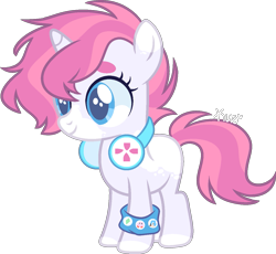 Size: 1307x1205 | Tagged: safe, artist:kurosawakuro, oc, oc only, pony, unicorn, base used, female, filly, headphones, magical lesbian spawn, offspring, parent:skeedaddle, parent:sweetie belle, simple background, solo, transparent background