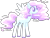 Size: 2682x2024 | Tagged: safe, artist:kurosawakuro, oc, oc only, pegasus, pony, base used, female, high res, magical lesbian spawn, mare, offspring, parent:princess celestia, parent:rainbow dash, parents:dashlestia, simple background, solo, transparent background