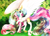 Size: 3500x2500 | Tagged: safe, artist:krissstudios, princess celestia, alicorn, pony, rabbit, g4, animal, carrot, cute, eye clipping through hair, female, flowing mane, flowing tail, food, glowing horn, heart, herbivore, high res, horn, impossibly large wings, large wings, magic, majestic, mare, queen celestia, smiling, solo, spread wings, telekinesis, wings