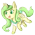 Size: 1720x1728 | Tagged: safe, artist:foxhatart, oc, oc only, oc:daisy, pony, unicorn, apron, chibi, clothes, female, mare, simple background, solo, transparent background