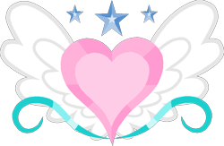 Size: 830x542 | Tagged: safe, artist:muhammad yunus, oc, oc only, oc:annisa trihapsari, earth pony, pony, crystal heart, cutie mark, cutie mark only, earth pony oc, female, mare, no pony, not flurry heart, simple background, solo, stars, transparent background, vector