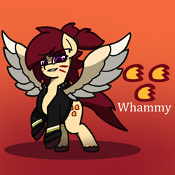 Size: 1700x1700 | Tagged: safe, artist:deltarum, oc, oc only, oc:whammy, pegasus, pony, clothes