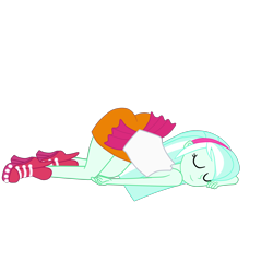 Size: 2952x2952 | Tagged: safe, artist:gmaplay, lyra heartstrings, equestria girls, g4, life is a runway, ass, ass up, butt, face down ass up, high res, lyra hindstrings, simple background, solo, transparent background