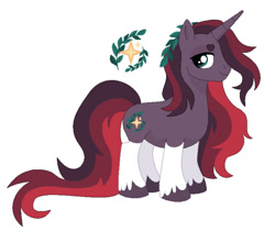 Size: 1024x861 | Tagged: safe, artist:kabuvee, oc, oc only, pony, unicorn, male, simple background, solo, stallion, white background