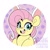 Size: 4000x4000 | Tagged: safe, artist:partypievt, fluttershy, pegasus, pony, g4, abstract background, absurd resolution, animal costume, bunny costume, bunnyshy, clothes, costume, cute, easter, eyebrows, eyebrows visible through hair, holiday, open mouth, shyabetes, solo, whiskers