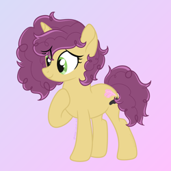 Size: 1700x1700 | Tagged: safe, artist:katelynleeann42, oc, oc only, pony, unicorn, female, mare, solo