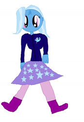 Size: 1280x1849 | Tagged: safe, artist:therealartydancer, trixie, equestria girls, g4